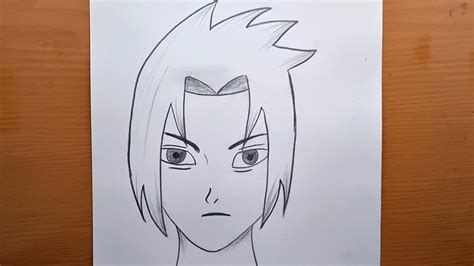 dessin de naruto et sasuke facile|Comment dessiner SASUKE (Naruto Shippuden) étape par。